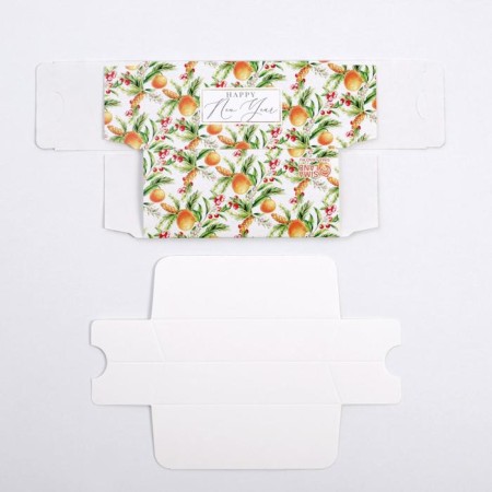 Box for Makarun "New Year's Parcel" 12 x 5.5 x 5.5 cm., New Year-3