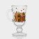 New Year's glass mug for gingerbread house mulled wine, 200 ml