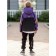 Boy jacket, height 140 cm, eggplant color