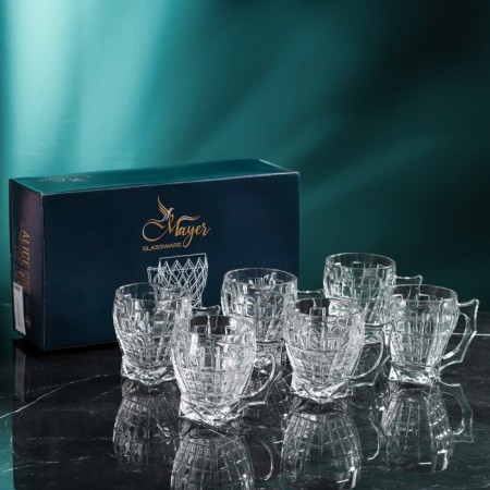 A set of glass mugs "Anna", 6 pcs, 150 ml, Iran-5