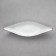 Board salad bowl, 350 ml, gold stroke, porcelain, Iran