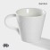 Porcelain coffee coffee magistro argos, 100 ml, white color
