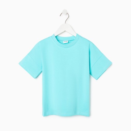 T -shirt Children's Minaku: Basic Line Kids Blue Color, Height 104-6