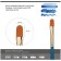 Brush Art Synthetics Gamma "Gallery", Plain -School No. 8, short handle 303008