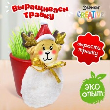 Set for experiments “grow grass”, deer