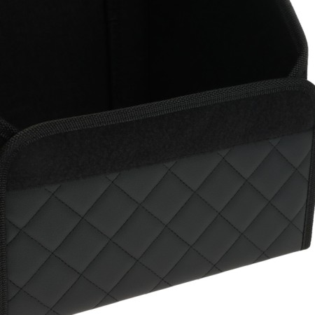 Organizer COFR in the car Cartage Sakvoyzh, eco -leather coasted, 30 cm, black-6