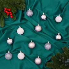 Set of balls plastic D-5 cm, 12 pcs 