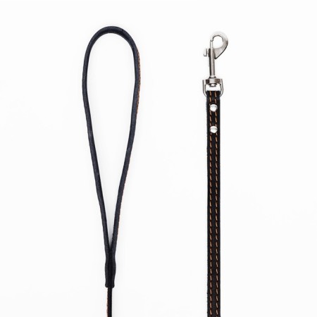 Leather leather single -layer, driven, 1.41 m x 1.2 cm, black-2