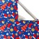 Packaging film for gifts, metallized, 35MKM "New Year assorted", 50x70cm