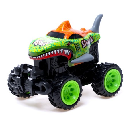 Jeep inertial "Shark", transformation when hit, mix-5