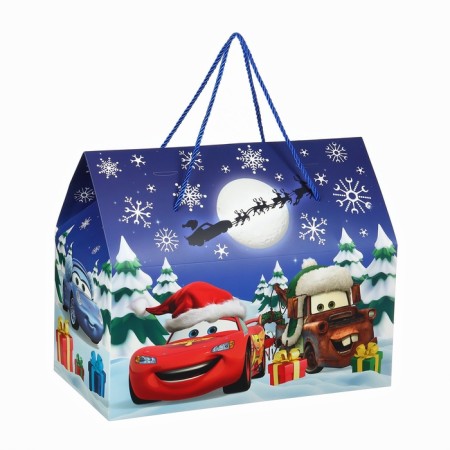 Package-Korobok, "Happy New Year", 37 x 33 x 20 cm, cars-2