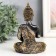 Polystone souvenir "Buddha in color toga with patterns. Sits" mix 10x6.2x15.5 cm