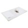 A4, 50 mm, calligrata registrar folder, PVC, embossing "flax", metal edging, pocket for a spine, assembled, pistachio, mix