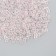 Glass beads 8/0 "translucent. Pink marshmallows" 10 g