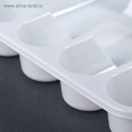 Little tray for cutlery, white color-5