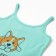 Night shirt female "Corgi", green color, size 48