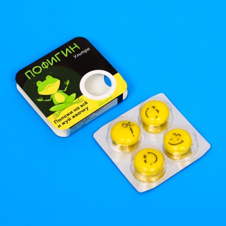 Chewing gum "Pofigin" Mango, 14 g-1