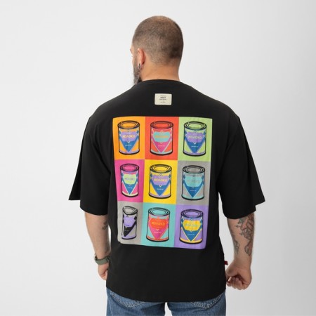 Men's T -shirt MIST "GOST", black, p. 46