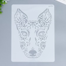 Plastic stencil 