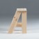 Stool-steel, 40 × 40 × 50cm, from needles