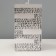 Fortune table lamp E14 40W gray 20x20x33cm
