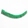Garland "rain" with sticky tape, 2 meters, green color