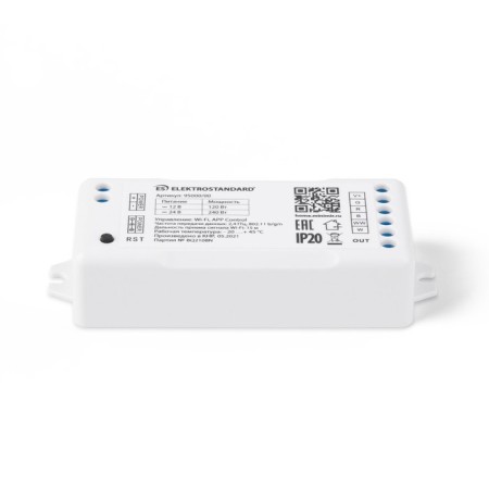Smart Controller for Elektrostandard LED tapes, 12/24V RGBW, 5A, WIFI, IP20-2