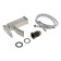 Zein Z2755 sink mixer, square, 35 mm cartridge, stainless steel, satin