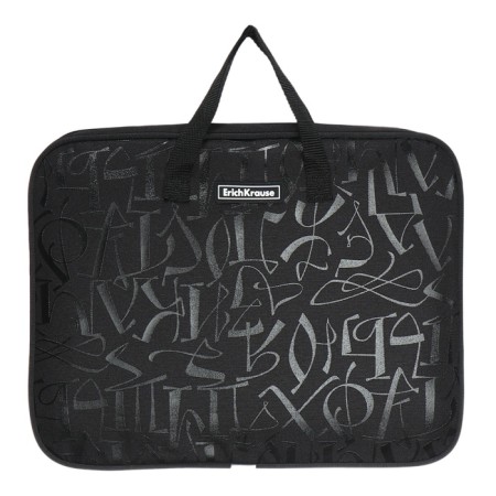 Folder with A4+handles, 360 x 290 x 70 mm, textile, erichkrause letting 60476
