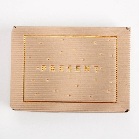Gift folding corners, packaging, Present, 21 x 15 x 5 cm-4