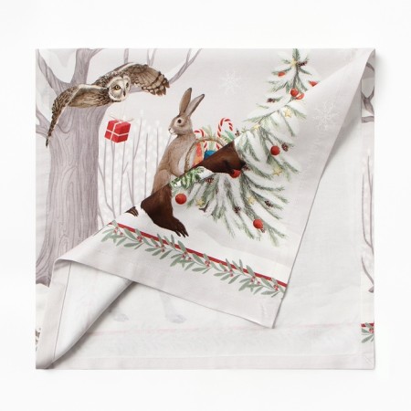New Year. Driving Ethel "New Year's miracle" 40x149 cm, 100% hl, sarzha 190 g/m2-5