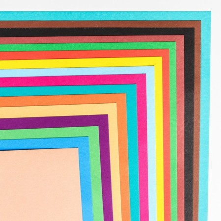 Cardboard color, A4, 16 sheets, 16 colors, non -unilateral, in folder, 200 g/m², cars-1