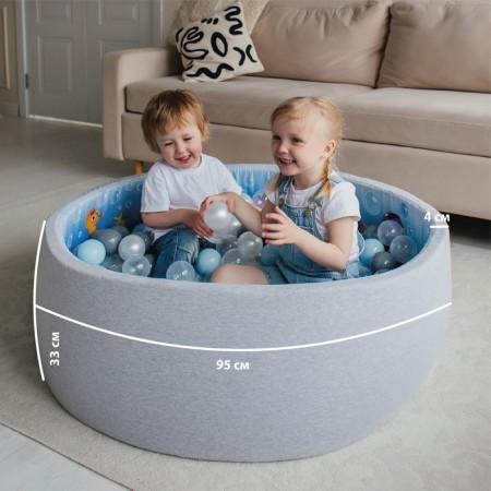 Dry pool "Aquarium", without balls-1