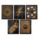 Notebook 48l CL Golden Luxury, Obla Cell cards, Mat Lam, 3D foil, BL 65g/m², mix