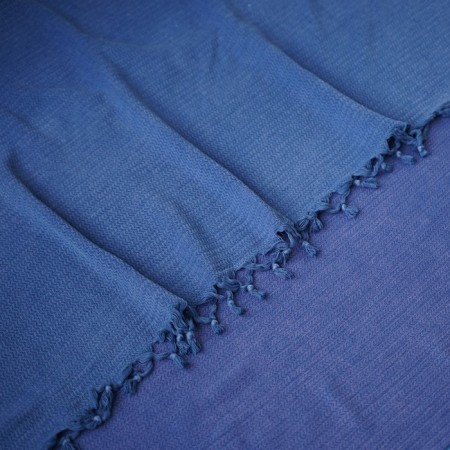Sammy blanket, size 150x200 cm, blue color-1