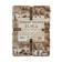 Buenas noches blanket, size 160x220 cm, beige color