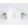 Ambrella Connector Corner for the Magnetic GL3369 WH, White overhead tire pipeline