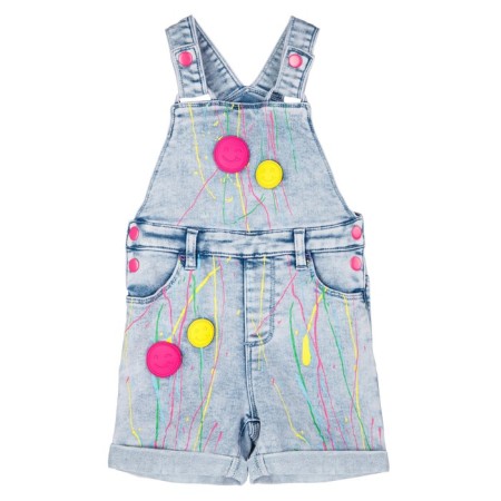 Denim jumpsuit for the girl PlayTode, height 80 cm-5
