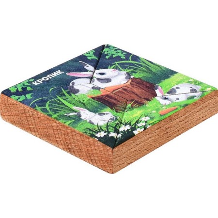 Magnetic puzzle according to the early development system "Rabbit"-2