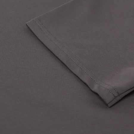 T-shirt shortened female Minaku Oversize Fit: Graphite Color, Rr. 48-6