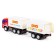 Inertial City car, with a trailer, light, sound, color red-white