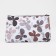 Lightning cosmetic bag, white/brown color