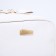 Bag Cross-Bodi with a zipper, white color