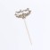 Topper "Beloved daughter, with butterflies" on a suspension, Golden Gold beautifully