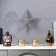 LED figure "Silver Star" 30.5 cm, metal, AAX2 batteries (not complete), white glow