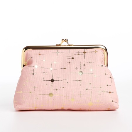 Cosmetic bag on the farmar, pink color-1