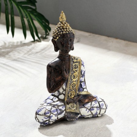 Figure "Buddha" Mosaic, 15x8x21cm-2