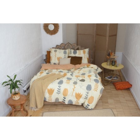 Bed linen "Ethel" duet Autumn Flowers 143*215 cm - 2 pcs, 220*240 cm, 70*70 cm -2 pcs-10