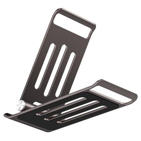 Holder Hoco PH49, table, metal, 4.7-10.5 inches, gray-3