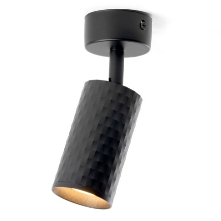 The lamp wall-flowing Feron ML1871, IP20, GU10, 35 W, 55x55x165 mm, black color black-1